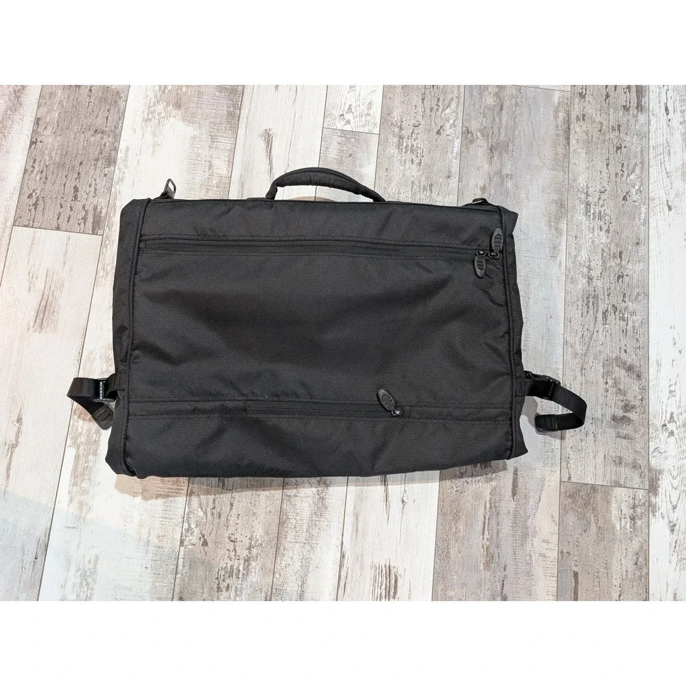 Tumi T-Tech Olive Green trifold carry on Garment Bag luggage‎ Ballistic Nylon. 0